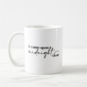Het kwam Midnight Clear Kerstmis binnen. Koffiemok (Links)