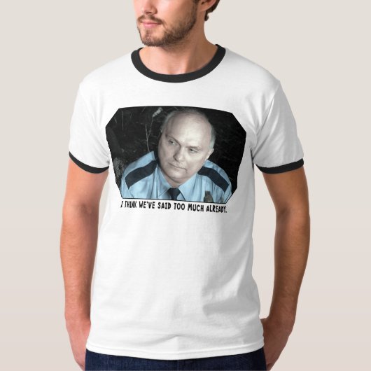 Het kwam uit een andere wereld. T-shirt #5 (Voorkant)