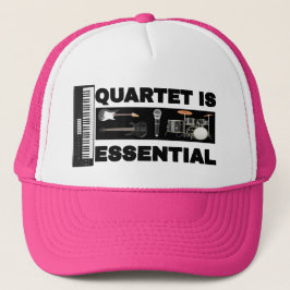 HET KWARTET IS ESSENTIEEL TRUCKER PET