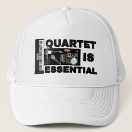 HET KWARTET IS ESSENTIEEL TRUCKER PET