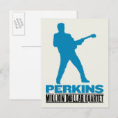 Het Kwartet Perkins van het miljoen dollar Briefkaart (Voorkant / Achterkant)