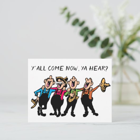 Het Kwartet van de Uitnodiging van het concert Per (Staand voorkant)