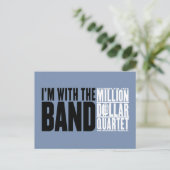 Het Kwartet van het miljoen dollar "ik ben met de Briefkaart (Staand voorkant)