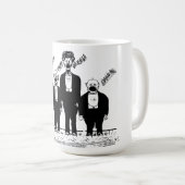 Het Kwartet, zingend Koffiemok (Voorkant rechts)