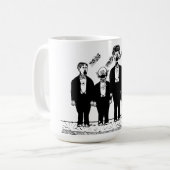 Het Kwartet, zingend Koffiemok (Voorkant links)