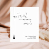 Het kwastje was het gedoe Afstuderen Poster waard