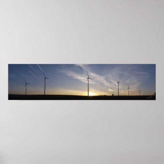 Het kweken van de wind poster (Voorkant)