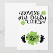 Het kweken van mijn Lucky Clover die aankomt kan p Kaart (Voorkant / Achterkant)