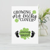 Het kweken van mijn Lucky Clover die augustus aank Kaart (Staand voorkant)