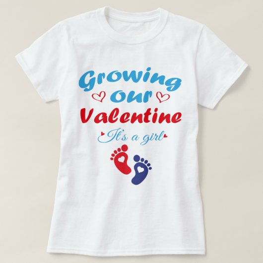 Het kweken van onze Valentijn Het is een nieuwe zw T-shirt (Design voorkant)