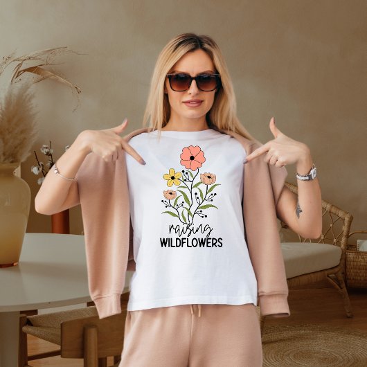 Het kweken van wilde bloemen t-shirt