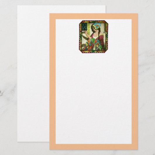 Het kwilter briefpapier (Voorkant / Achterkant)