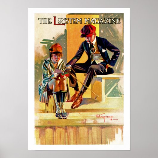 Het L-systeemmagazijn Poster (Voorkant)