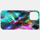 Het laatste afbeelding recyclen, de textuur kleurd Case-Mate iPhone case (Achterkant (horizontaal))