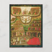 Het laatste arrest, 1721 briefkaart (Voorkant)