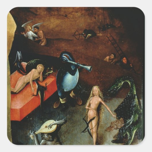 Het laatste arrest 2 vierkante sticker (Voorkant)