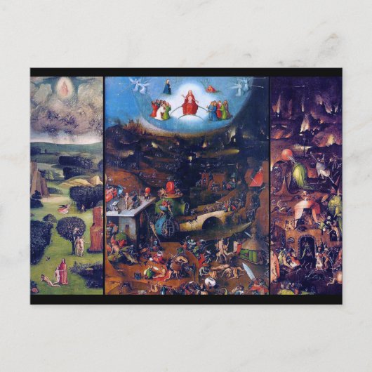 Het laatste arrest, Bosch Briefkaart (Voorkant)