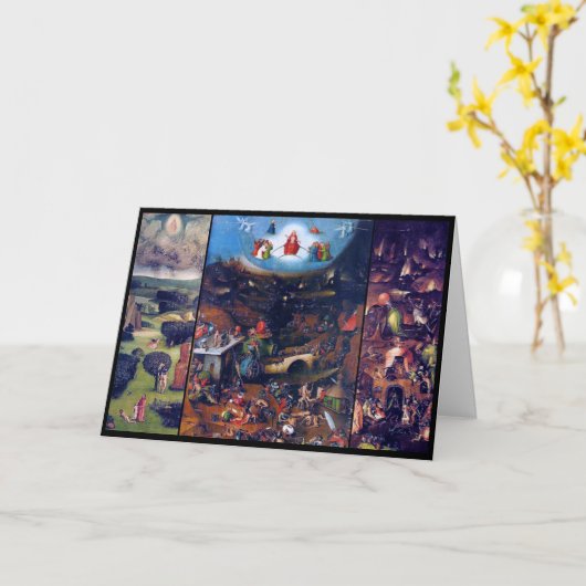 Het laatste arrest, Bosch Kaart (Gele Bloem)