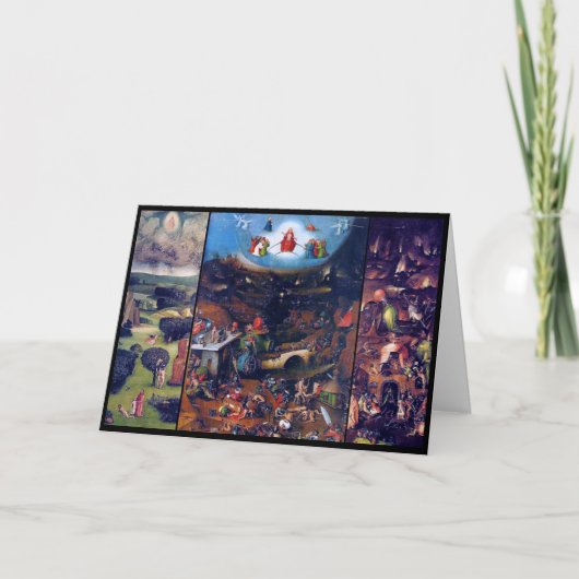 Het laatste arrest, Bosch Kaart (Voorkant)