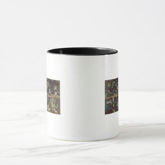 Het laatste arrest, c.1504 mok (Midden)