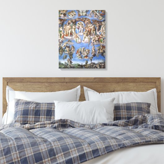 Het laatste arrest canvas afdruk (Insitu (Slaapkamer))
