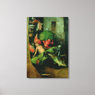 Het laatste arrest : Details van het masker Canvas Afdruk