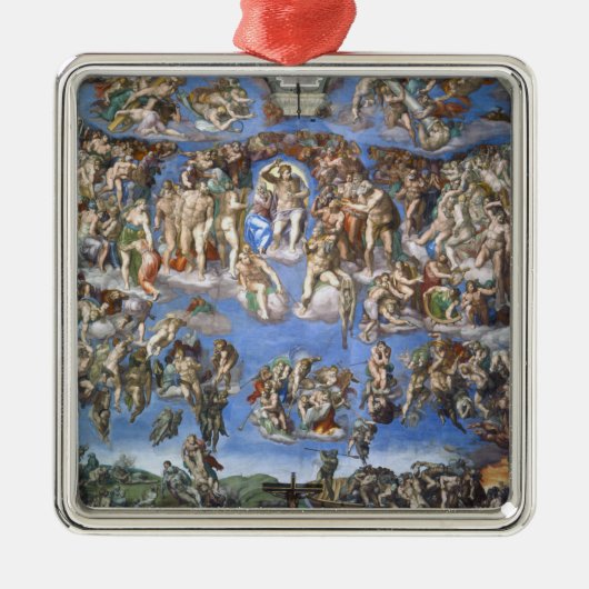 Het laatste arrest metalen ornament (Voorkant)