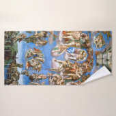 Het laatste arrest Michelangelo, 1536-1541 Badhanddoek (Badhanddoek)