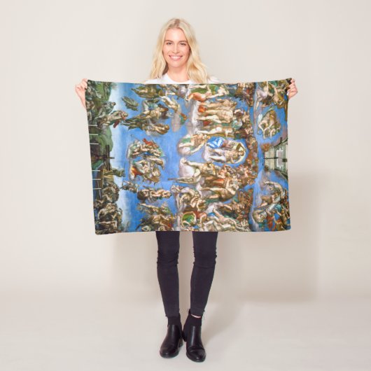 Het laatste arrest Michelangelo, 1536-1541 Fleece Deken (In situ)