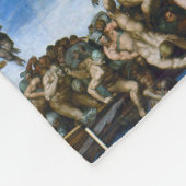 Het laatste arrest Michelangelo, 1536-1541 Fleece Deken (Hoek)