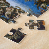 Het laatste arrest Michelangelo, 1536-1541 Legpuzzel (Zijkant)