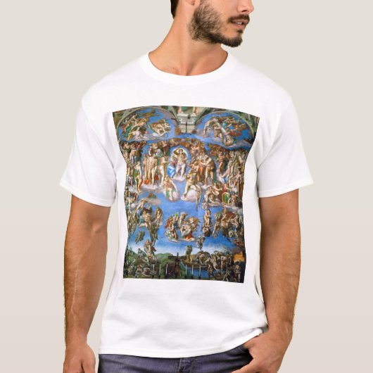 Het laatste arrest Michelangelo, 1536-1541 T-shirt (Voorkant)