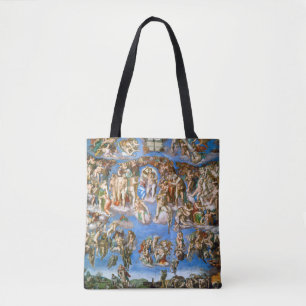 Het laatste arrest Michelangelo, 1536-1541 Tote Bag