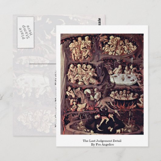 Het laatste arrest van Fra Angelico Briefkaart (Voorkant / Achterkant)