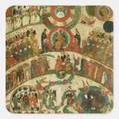 Het laatste arrest vierkante sticker (Voorkant)