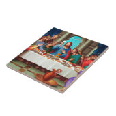 Het laatste avondeten tegeltje (Zijkant)