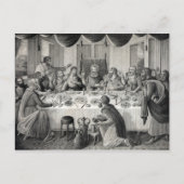 "Het Laatste Avondmaal" briefkaart (Voorkant)