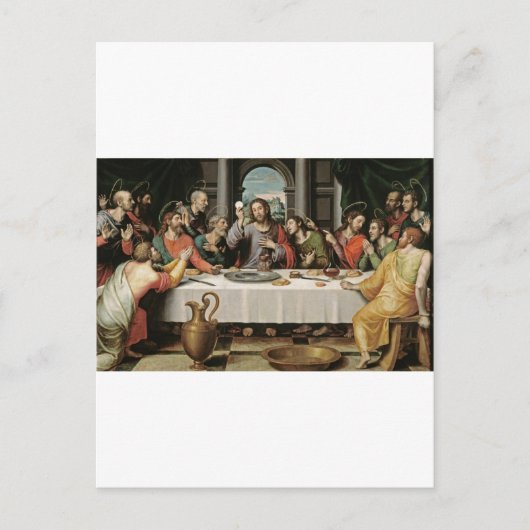 Het Laatste Avondmaal Briefkaart (Voorkant)