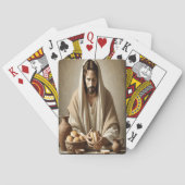 Het Laatste Avondmaal: Brood gebroken Pokerkaarten (Achterkant)