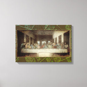 Het Laatste Avondmaal Canvasprint Canvas Afdruk