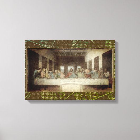 Het Laatste Avondmaal Canvasprint Canvas Afdruk (Voorkant)