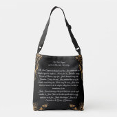 Het Laatste Avondmaal Crossbody Tas (Achterkant)