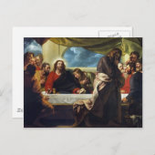 Het Laatste Avondmaal door Benjamin West Briefkaart (Voorkant / Achterkant)