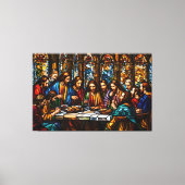 Het Laatste Avondmaal: Een Meesterwerk van het Gel Canvas Afdruk (Voorkant)