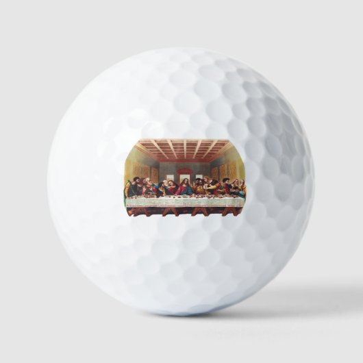 Het Laatste Avondmaal Golfballen (Voorkant)