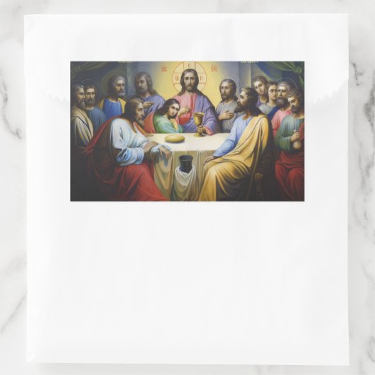 Het Laatste Avondmaal Jezus Christus Stickers (Tas)