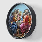 Het Laatste Avondmaal Jezus en 12 Discipelen Wandk (Hoek)