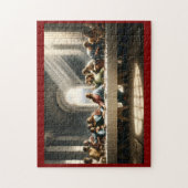 Het Laatste Avondmaal, Jezus en de apostelen, reli Legpuzzel (Verticaal)
