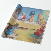 Het Laatste Avondmaal: Jezus en de Discipelen Cadeaupapier (Uitgerold)