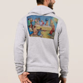 Het Laatste Avondmaal: Jezus en de Discipelen Hoodie (Achterkant)